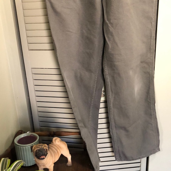 Carhartt Men's Green Work Pants - Picture 4 of 11